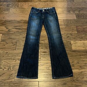 Paige Premium Denim Hidden Hills High Rise Bootcut Size 27